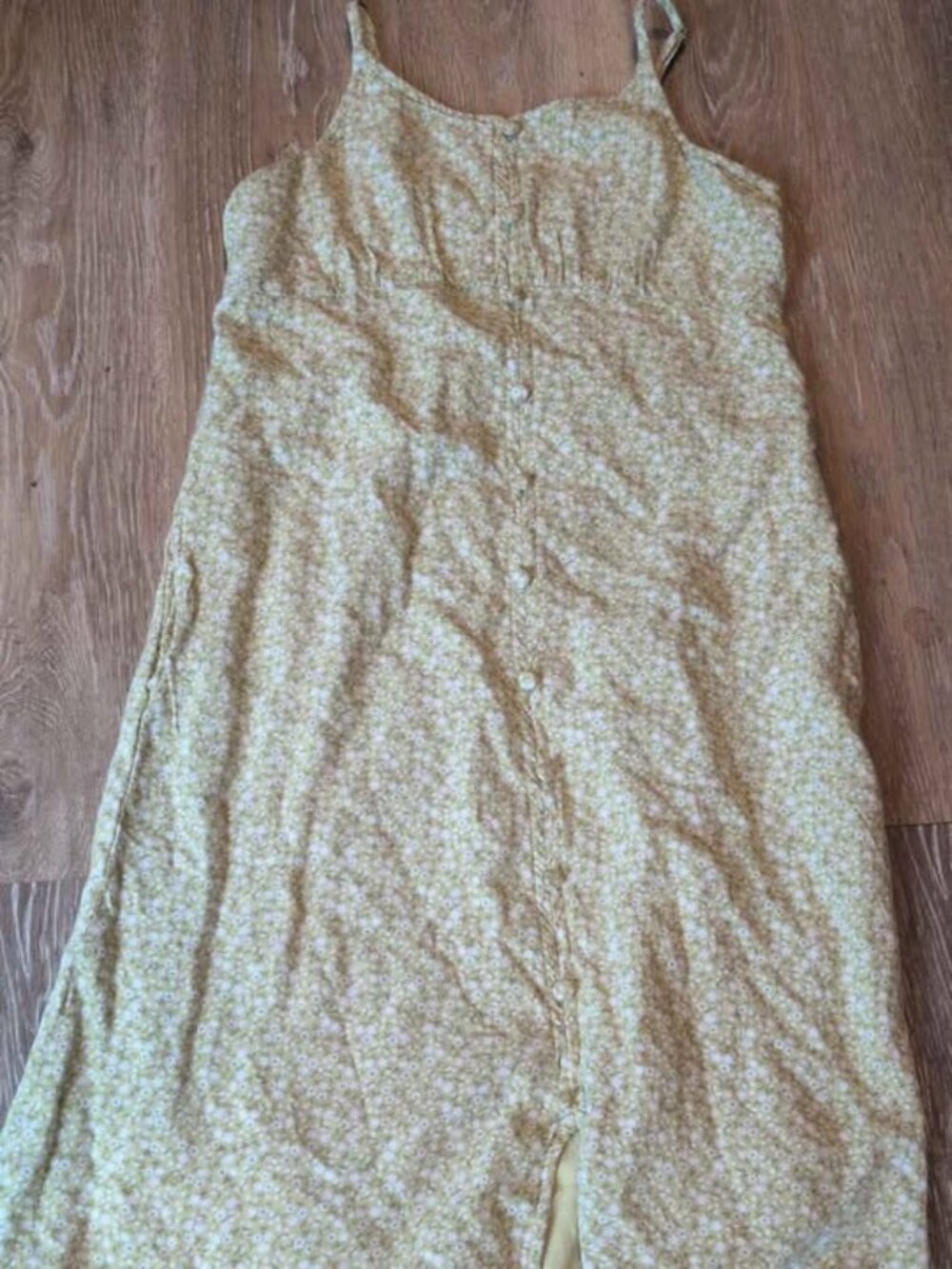 Abercrombie Kids Floral Button-Front Midi Dress 9/10